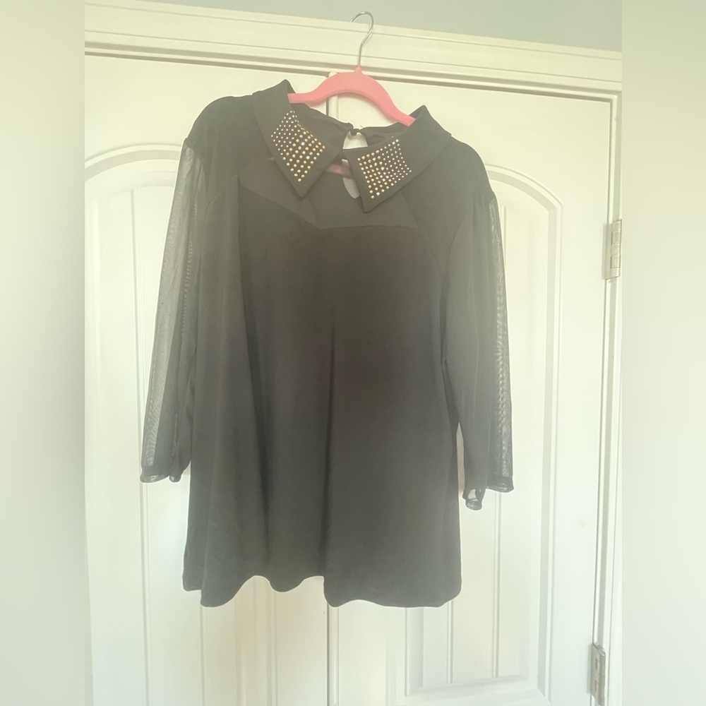 Atelier 29 Woman 2X Black Blouse